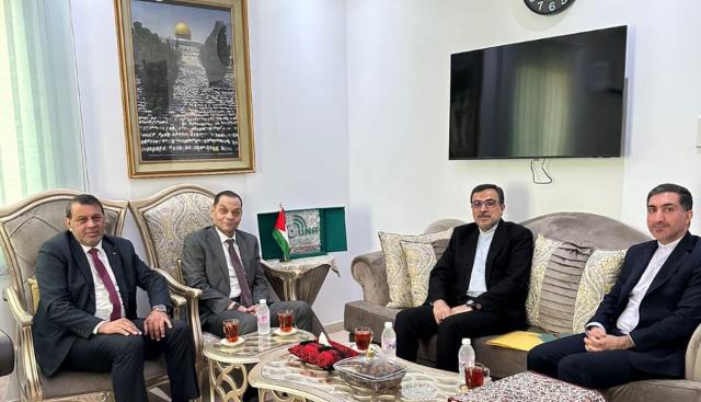 دیدار نماینده دائم کشورمان نزد سازمان همکاری اسلامی‌ با همتای فلسطینی